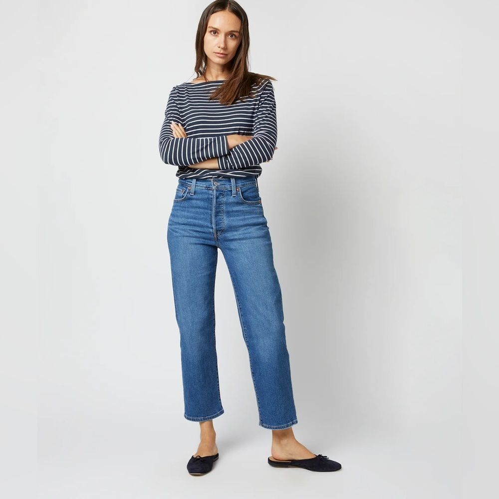 LEVI'S Ribcage Straight Ankle Jean in Summer Slide 27